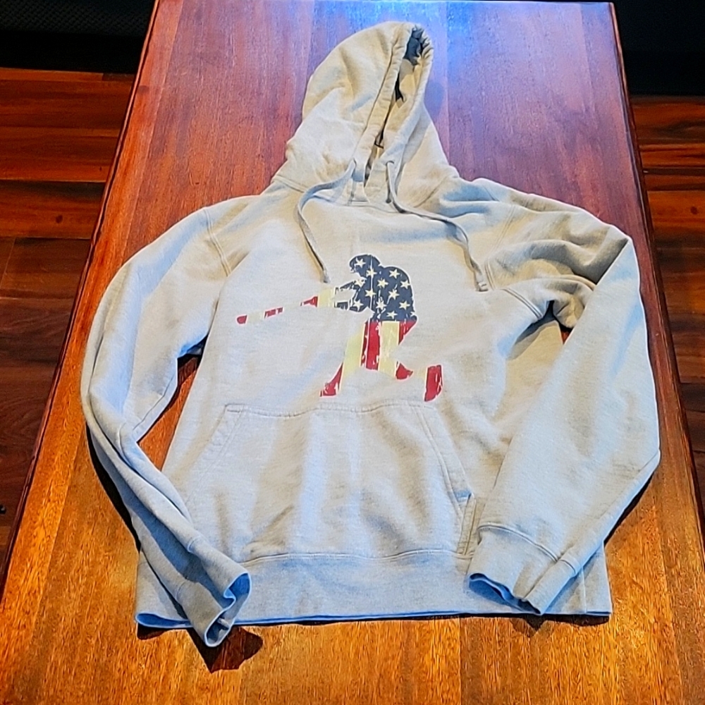 Men size Small- Baseball "batter" hoodie.